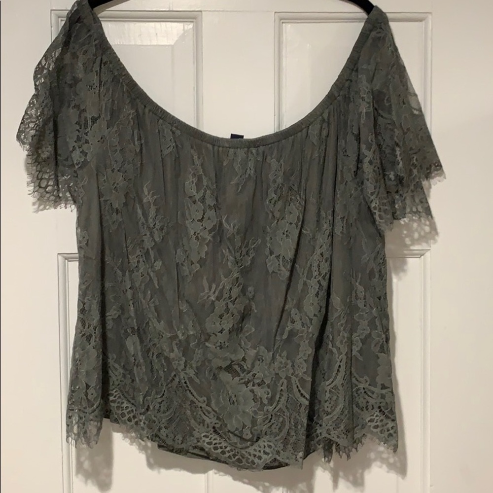 Off the shoulder top